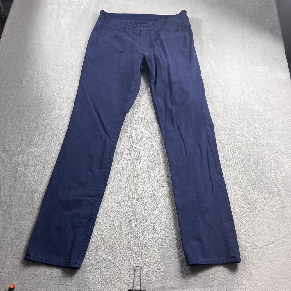 Vineyard Vines Mens On-The-Go 5-Pocket Pants Navy Blue 30x32 Performance Stretch